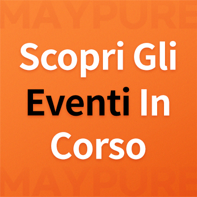 Banner eventi Maypure